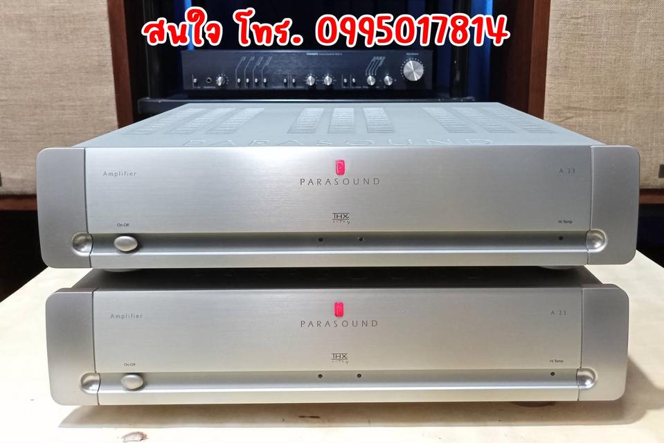 ขายเพาเวอร์แอมป์ไฮเอ็นด์ Parasound Halo A23