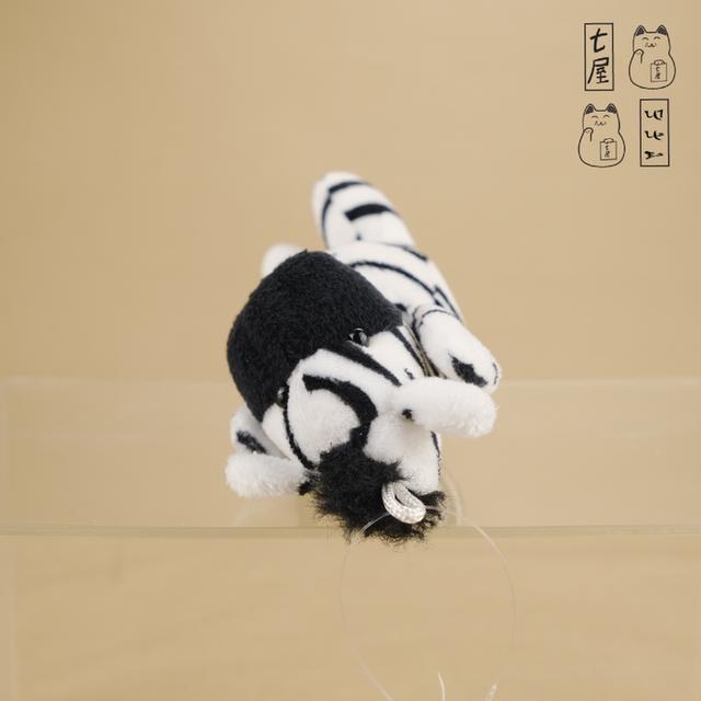 พวงกุญแจ ตุ๊กตา ม้าลาย・แฟนซี・น่ารัก 🖤 Standing Cute Zebra・Mascot・Keychain 12 cm ~ Unknow Brand ~ Fancy Wild Animal Plush 🤍 รูปที่ 6
