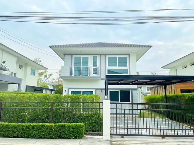 วงแหวน-ลำลูกกา คลอง 6 ตลาดพึ่งสุข 1.6 กม.โลตัส บึงคำพร้อย 1.5 กม. เช่าบ้านเดี่ยว 2 ชั้น 3 น้ำ