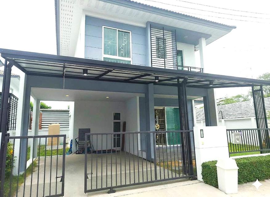 ขายบ้านเดี่ยว 2 ชั้น Groove Ville 3 อยุธยา ติดถ.สายเอเชีย พื้นที่ใหญ่ 58.6 ตร.วา 4 ห้องนอน พร้อมเข้าอยู่ ฟรีค่าโอน 1