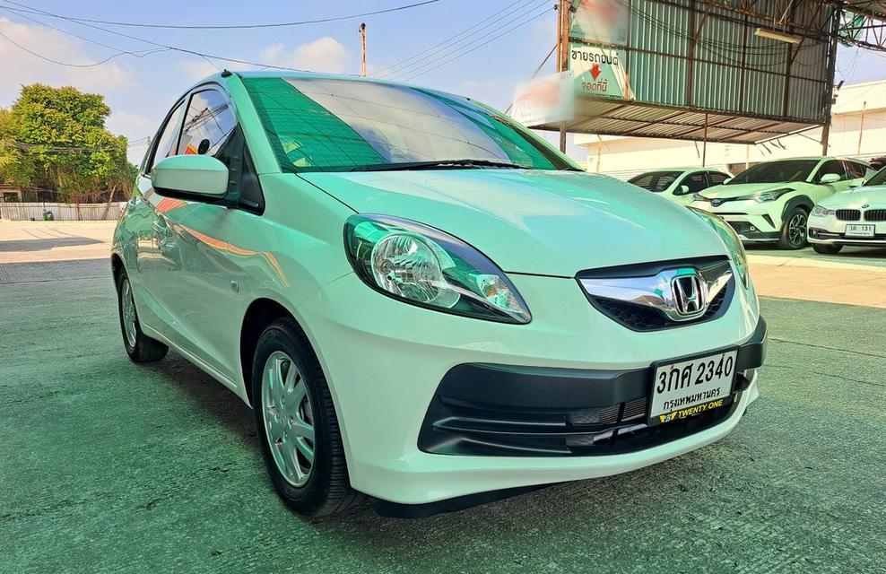 รถมือแรกแลกรถใหม่/สภาพดีจริงBrio/Honda รูปที่ 3