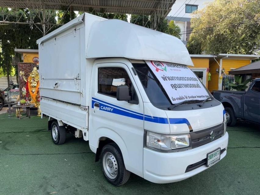 #SUZUKI CARRY L รุ่นFOOD TRUCK เครื่อง1.5cc.เกียร์ธรรมดา ปี 2023 #ไมล์น้อยมากๆคะวิ่งมาแค่16,xxxกม.