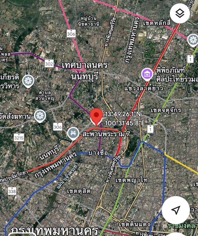 ขาย/ เช่า ที่ดินเปล่า บางซื่อ (ถมแล้ว ) 110 ตร.ว. 17