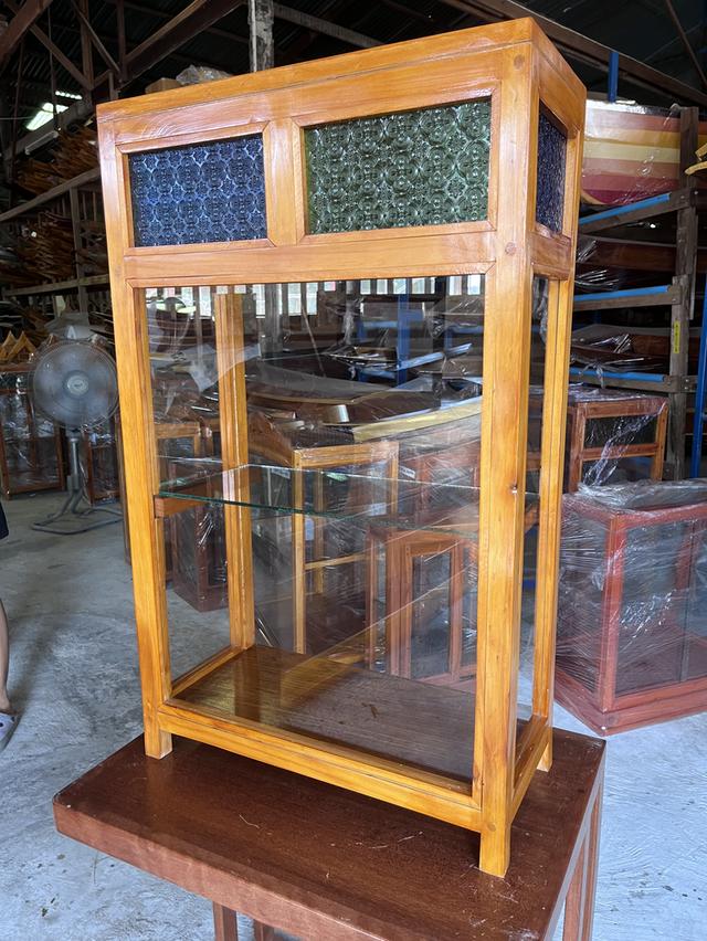 ตู้กระจกสี 50x23x80 ซม.