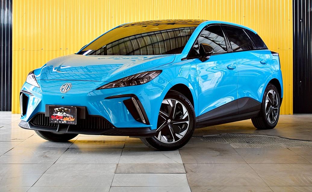 MG4 Electric X สีฟ้า Brighton Blue สุดฮิต EV 100% ขับเงียบ แรงทันใจ ประหยัดสุดๆ