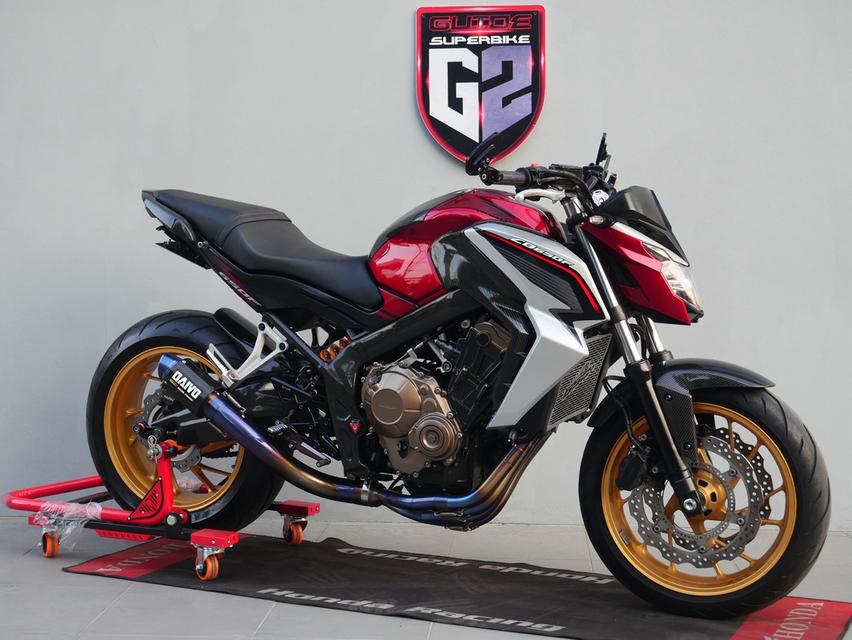 CB650F ปี2018 Honda สีแดง