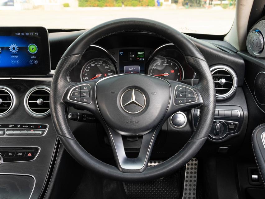 รหัสรถ 12AT8677 MERCEDES BENZ C350e 2.0 Avant-garde โฉม W205 ปีจด 2018 7