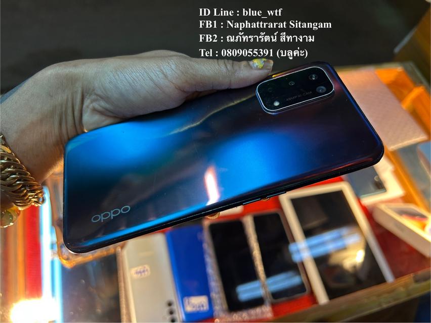 OPPO A74 5G Rom128 Ram6 กล้อง4เลนส์ สภาพสวย ใช้งานปกติ ได้ทุกซิม รูปที่ 4