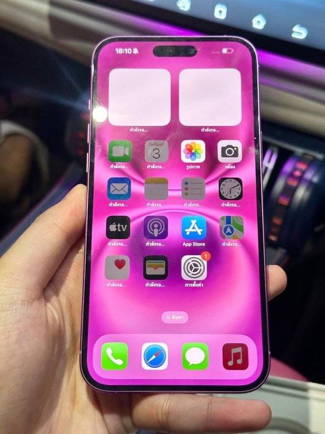 iPhone 16 Plus 128GB สีชมพู  3