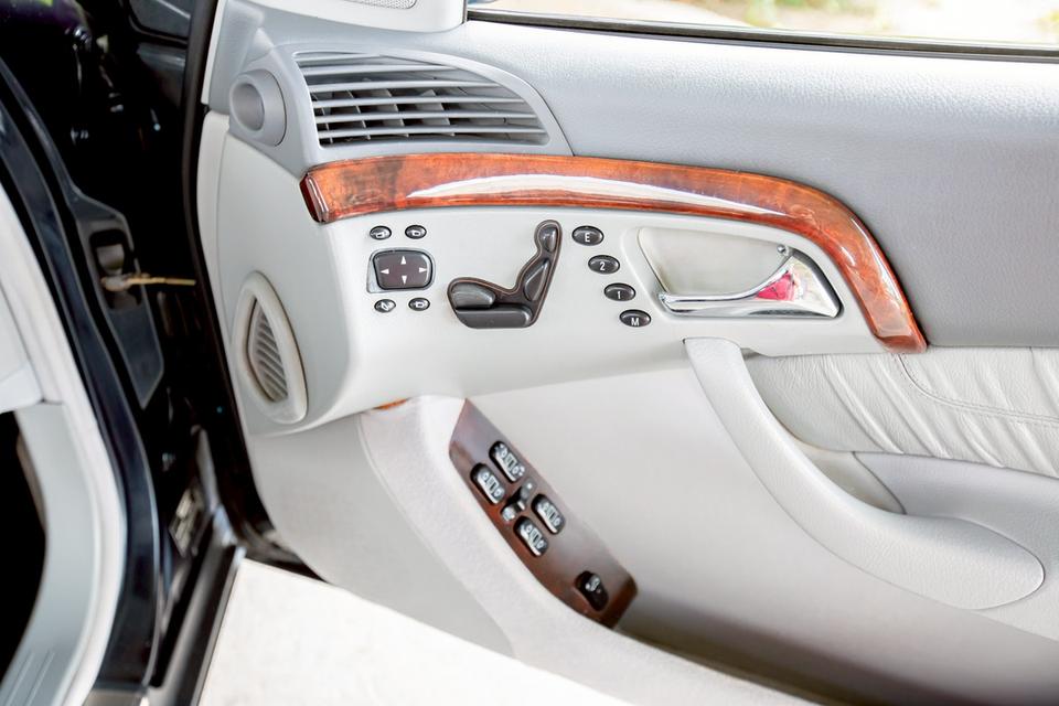 Benz S280 Sedan ปี 2001 สีน้ำเงิน สวยสภาพดีมาก 17