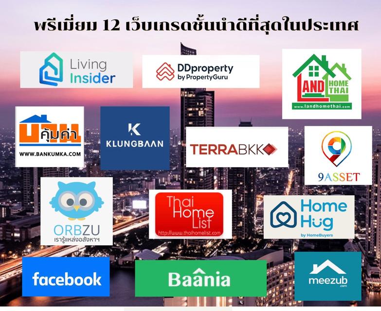 บริการับทำการตลาดสื่อโฆษณาอสังหาริมทรัพย์ทุกประเภท บนเว็บเกรดชั้นนำ ติด Top Google Search มีรีวิวจากผู้ใช้จริง มีการเลื่อนประกาศให้ทุกอาทิตย์ 2,000,00 2
