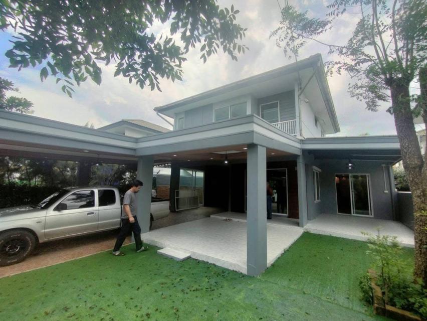 บ้านเดี่ยวรีโนเวทใหม่ สวยพร้อมอยู่ หมู่บ้านอินนิชิโอ เลียบคลอง3 รังสิต 2