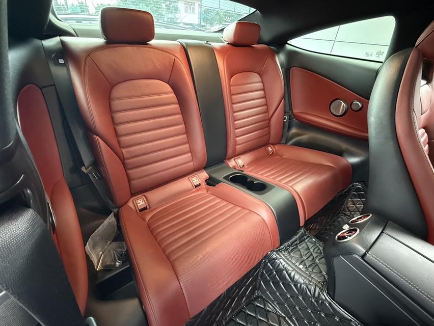 2021 BENZ C-CLASS, C200 COUPE AMG DYNAMICโฉม W205 ปี14-23 สีขาว เกียร์ออโต้ รูปที่ 6