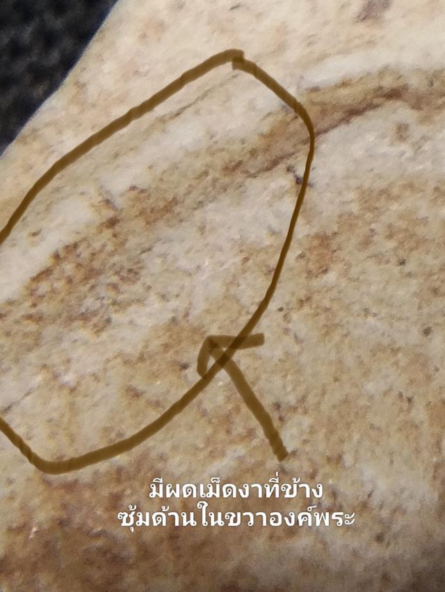 พระสมเด็จบางขุนพรหม 09 พิมพ์ใหญ่เกศจรดซุ้ม (มีติ่ง) ลงกรุ 6