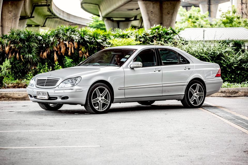 Benz S280 ปี 2001 สีเทา สวยสภาพดี 