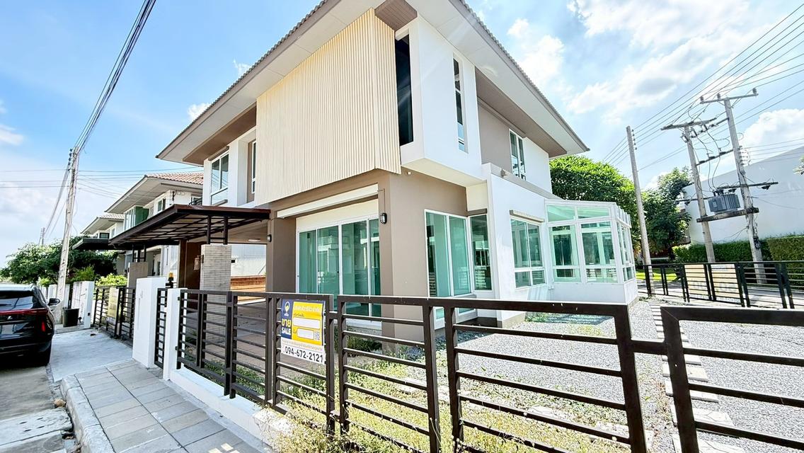 บ้านเดี่ยว 2 ชั้น (แปลงมุม) โครงการ ฮาบิเทีย บอนด์ ราชพฤกษ์ 7