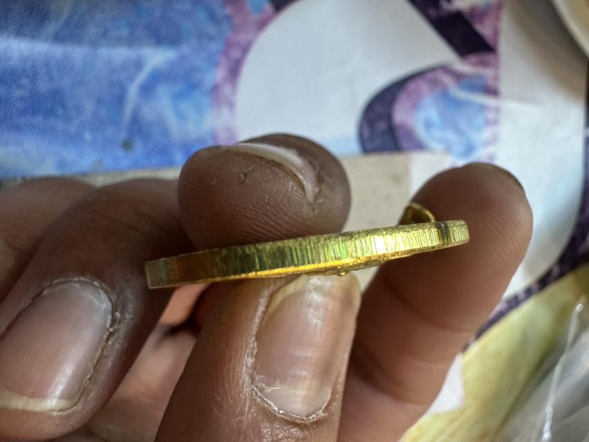 เหรียญหลวงพ่อทองเนื้อทองคำแท้จากวัดสร้างปี 62 เก็บได้เก็บเลยนะครับอนาคตขึ้นหลักล้านแน่นอน (หลวงพ่อทองวัดบ้านไร่) พระเกจิชื่อดังลูกศิษย์หลวงพ่อคูณ 5