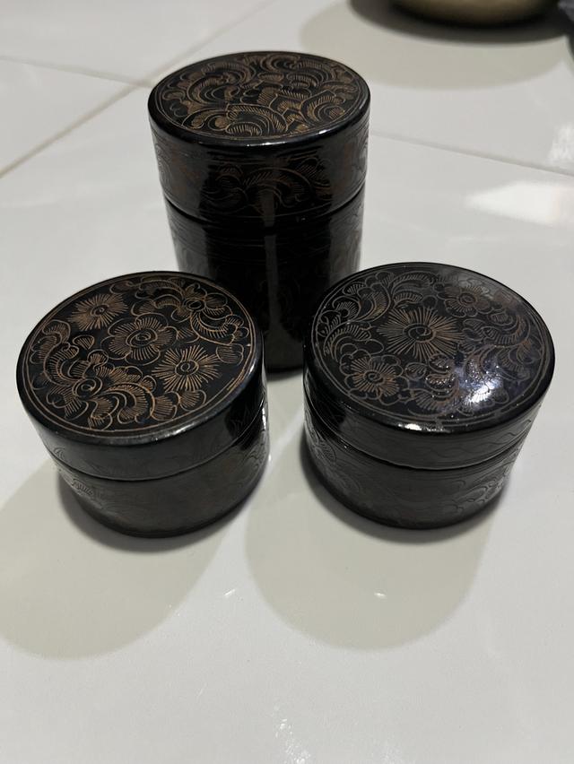 ตลับใส่ของ 3 ชิ้น ขนาดตามภาพ รูปที่ 4