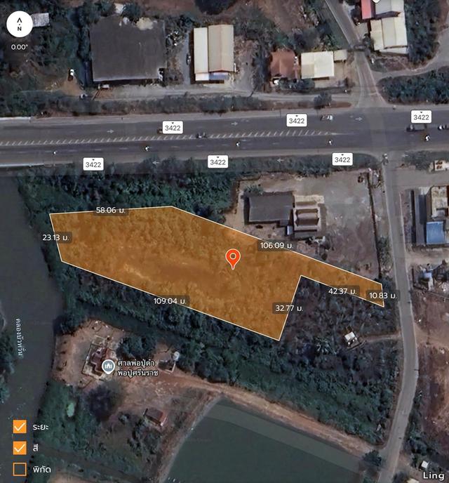 ขายด่วนที่ดิน 3 ไร่  ติดถนน3422(ลาดบัวหลวง-วัดไผ่โรงวัว) บางเลน นครปฐม 6