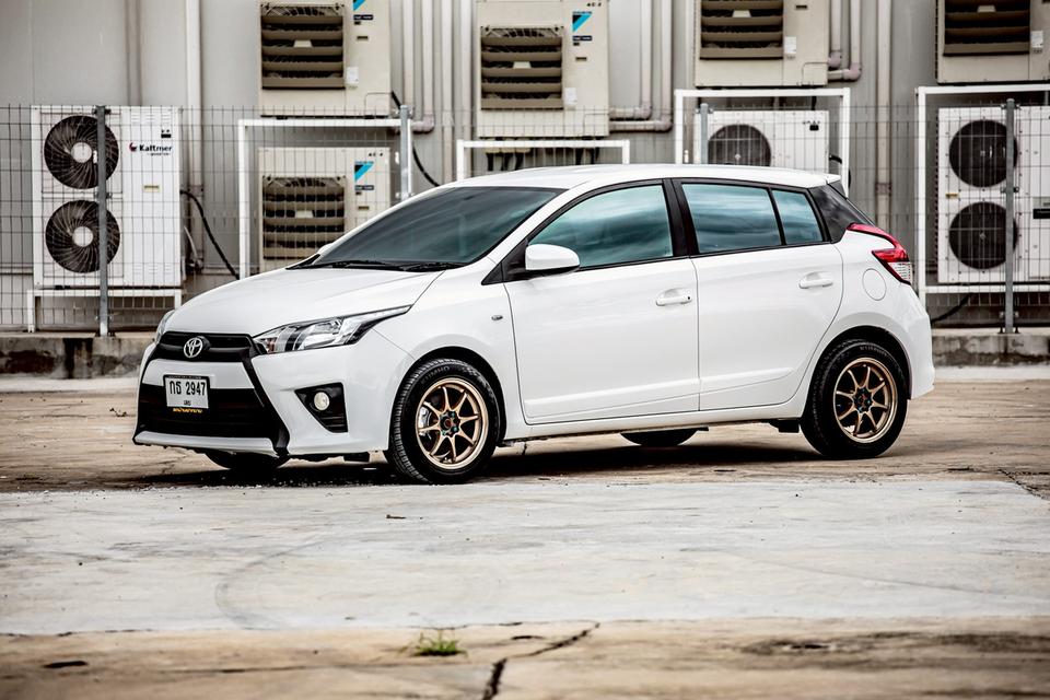 Toyota Yaris 1.2J ปี 2016 สีขาว รถสวยเดิม 10