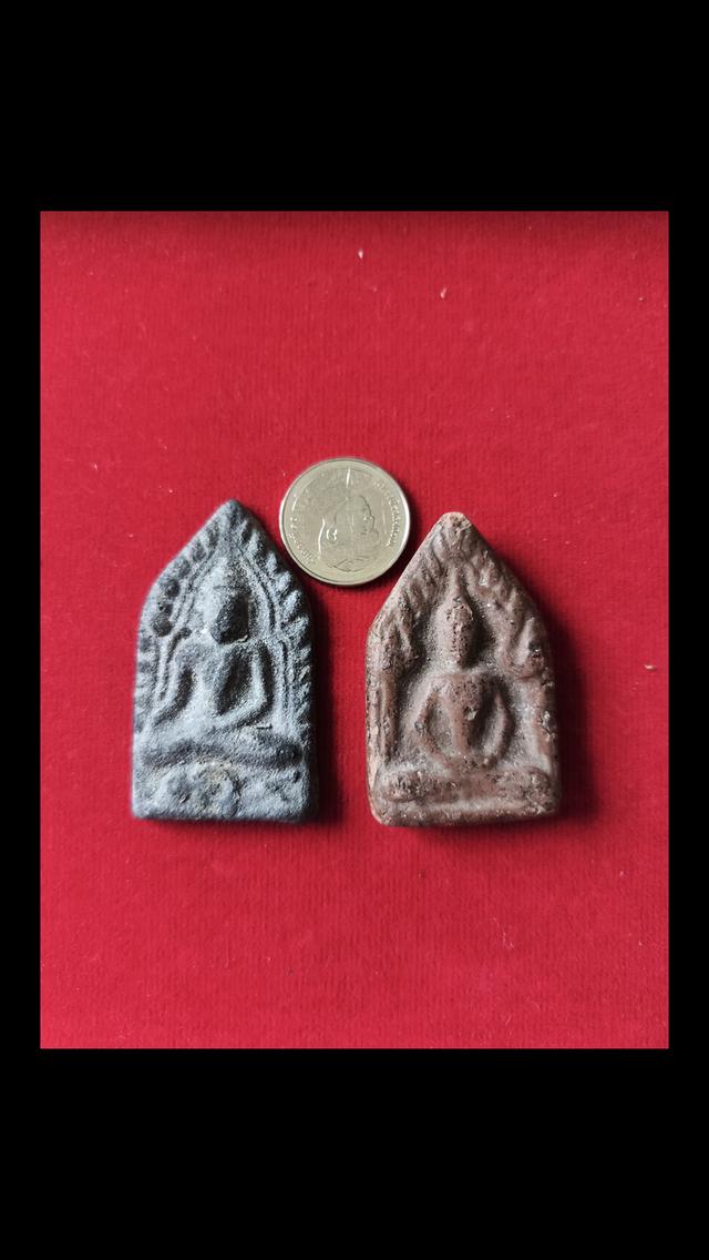 พระขุนแผนเนื้อดินเนื้อชิน (ไม่ทราบที่)จริงแท้พิจารณาตามรูปครับ 12