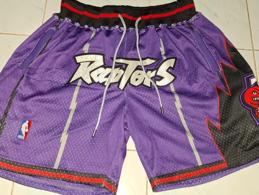 กางเกงบาสMitchell & Ness 1998/99 Toronto Raptors Swingman Men Shorts - Purple