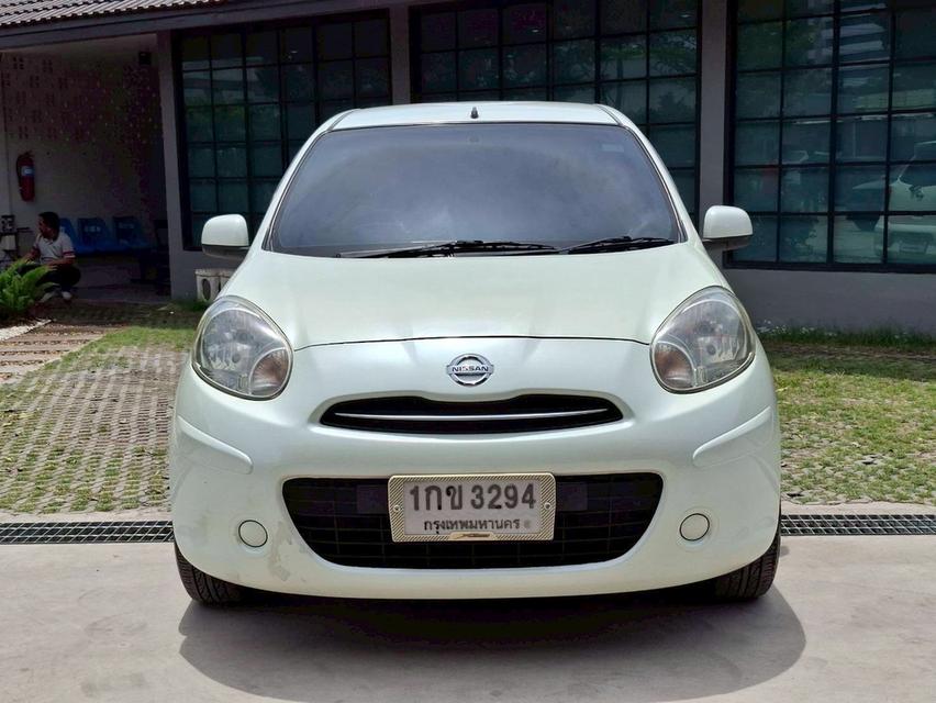 รหัสรถ KN3294 NISSAN MARCH 1.2 E ปี 2012