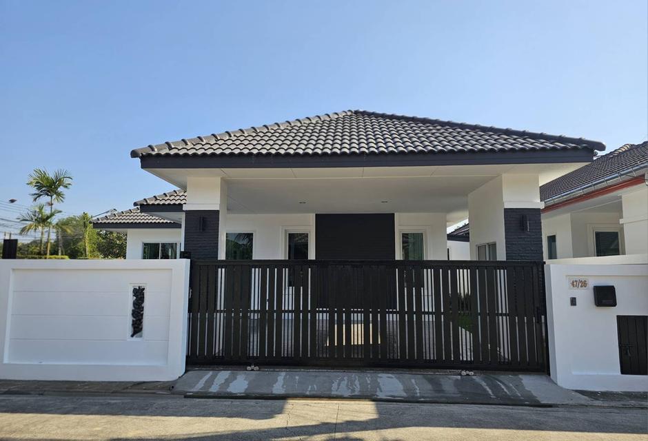 บ้านเดี่ยว หลังมุม (พร้อมสระว่ายน้ำ)หมู่บ้าน Garden View 2 (commission 3%) 3