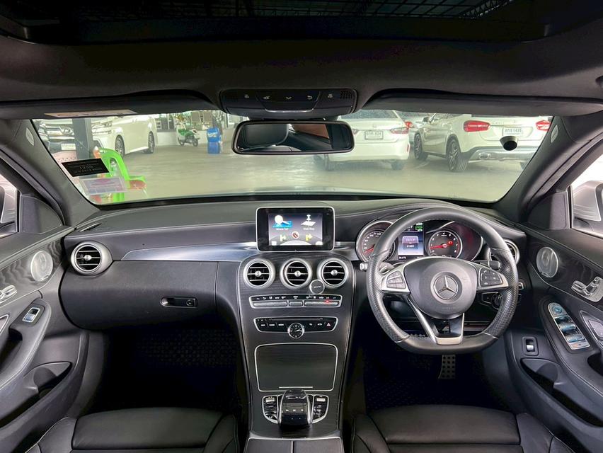 ปี 2016 #BENZ C-CLASS, #C350e AMG DYNAMIC โฉม W205 ปี14-23 สีเทา เบนซิน/ไฟฟ้า มือเดียวป้ายแดง 19