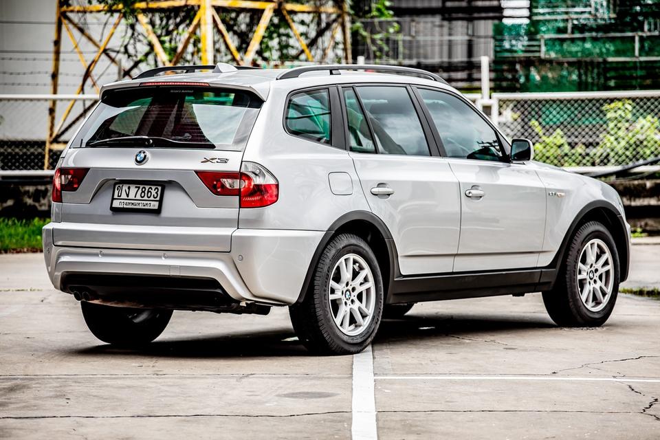 Bmw X3 XDrive 2.5 เบนซิน สีเทา ปี 2006 5