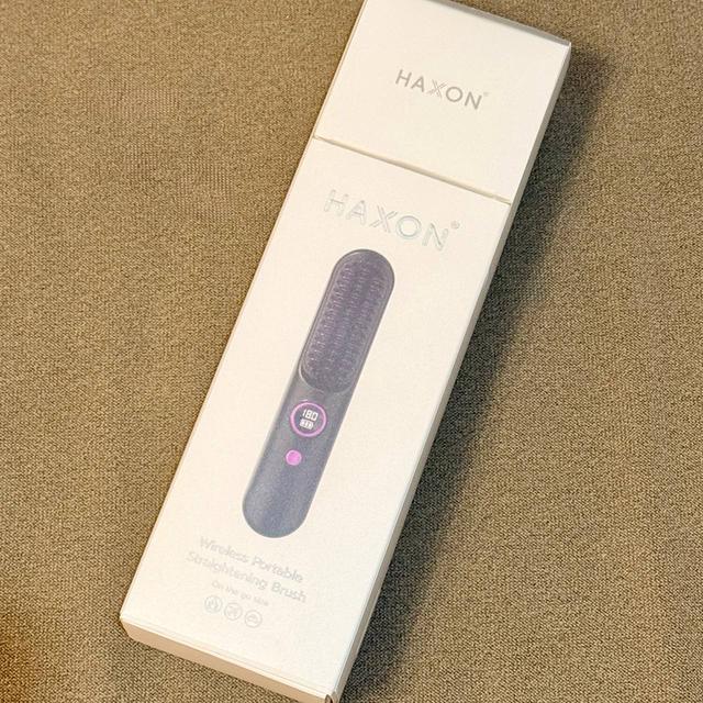 Haxon Wireless Portable Brush SS01 หวีไฟฟ้าไร้สาย ไอออนเคราตินบำรุงผม