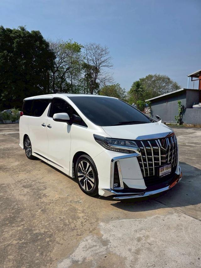Toyota ALPHARD 2.5SC PACKAGE สีขาว ปี 2022 ไมล์ 60,000 กม. รูปที่ 3