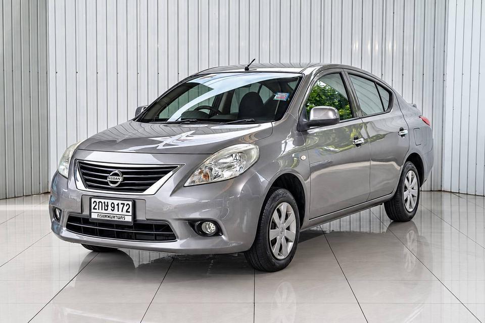 NISSAN ALMERA 1.2 E ปี 2014 สีน้ำตาล โฉม ปี11-20