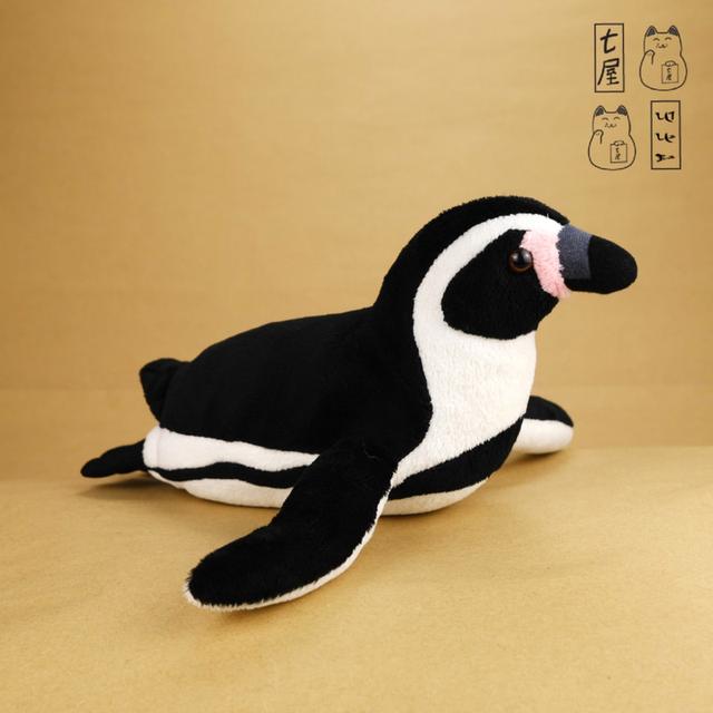 ตุ๊กตา นกเพนกวินฮัมโบลด์・เพนกวินเปรู・เพนกวินว่ายน้ำ 🐧 Humboldt Penguin Plush・Standard ~ Medium Size ~ 29 cm ・COLORATA・Real Penguin Family ❄️✨ รูปที่ 5