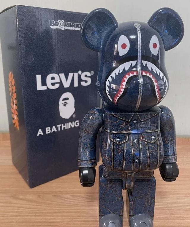 Bearbrick Levi's A BATHING APE 400% 1