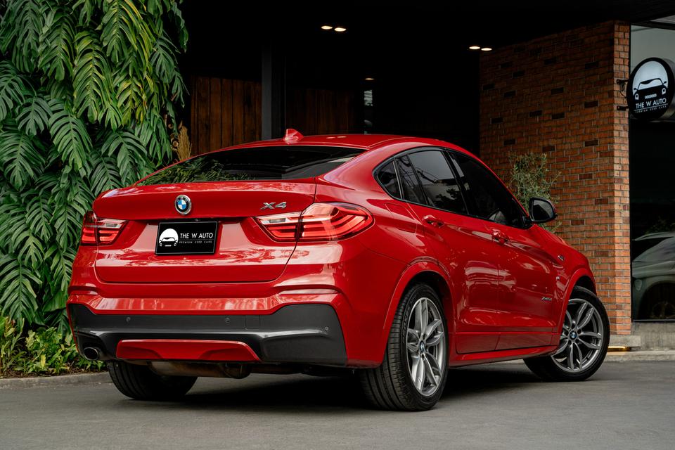 BMW X4 20d Xdrive M Sport ปี 2017 ❤️‍🔥สีแดงเร้าใจ! 𝐁𝐌𝐖 𝐗𝟒 เข้าใหม่สีจี๊ด ราคาดีงาม💵 2