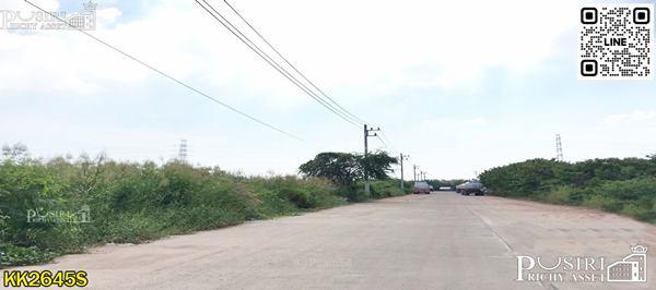 ขายที่สวย 6 ไร่ หน้ากว้าง+ราคาพิเศษสุดๆ เพียง 2.5ล้าน /ไร่ ใกล้พระราม 2 ถนนกว้างรถเทลเลอร์ เข้า-ออกได้สะดวก - KK2645S 4