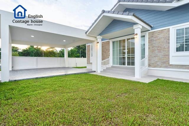 ขายบ้านเดี่ยวสไตล์ english cottage  สร้างใหม่พร้อมอยู่ นอกโครงการ เชียงใหม่  3