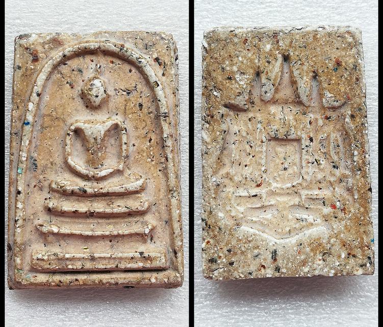 สมเด็จหลังตราแผ่นดิน เกศไชโย วัดชลอ