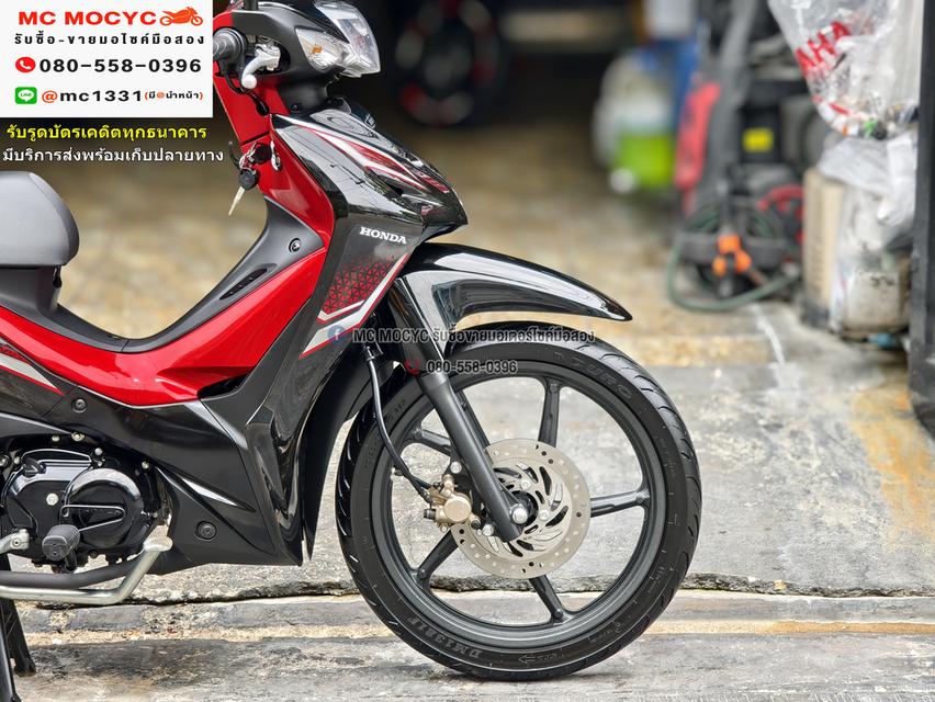 Wave 110i 2024 วิ่ง3000โลแท้ รุ่นTopล้อแมคสตาดมือ รถบ้านแท้มือเดียว สภาพป้ายแดง No1093 15