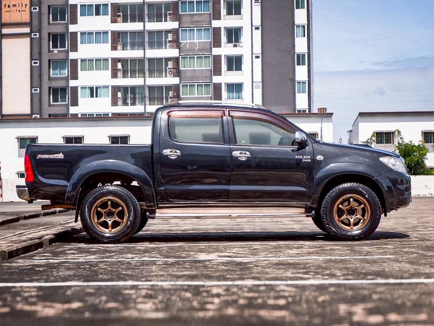 รหัสรถ QT6062 TOYOTA HILUX VIGO 2.5 E VN Turbo PRERUNNER DOUBLE CAB เกียร์ ธรรมดา สีดำ ปี2010  8