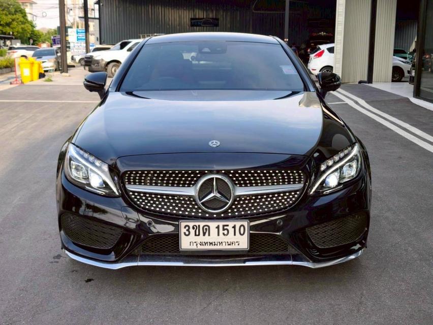 รหัสรถ KPV1510 2018 BENZ C250 2.0 COUPE AMG DYNAMIC 9 เกียร์
