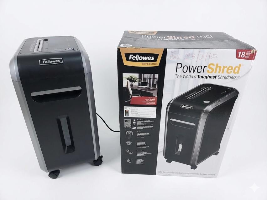 เครื่องย่อยเอกสาร ยี่ห้อ Fellowes