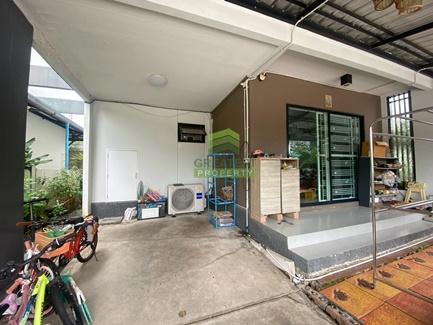 บ้านเดี่ยว 2 ชั้น เดอะทรัสต์ สุวรรณภูมิ เทพารักษ์ ทำเลหน้าสวน 35.50 ตร.ว. ใกล้เมกะบางนา 6