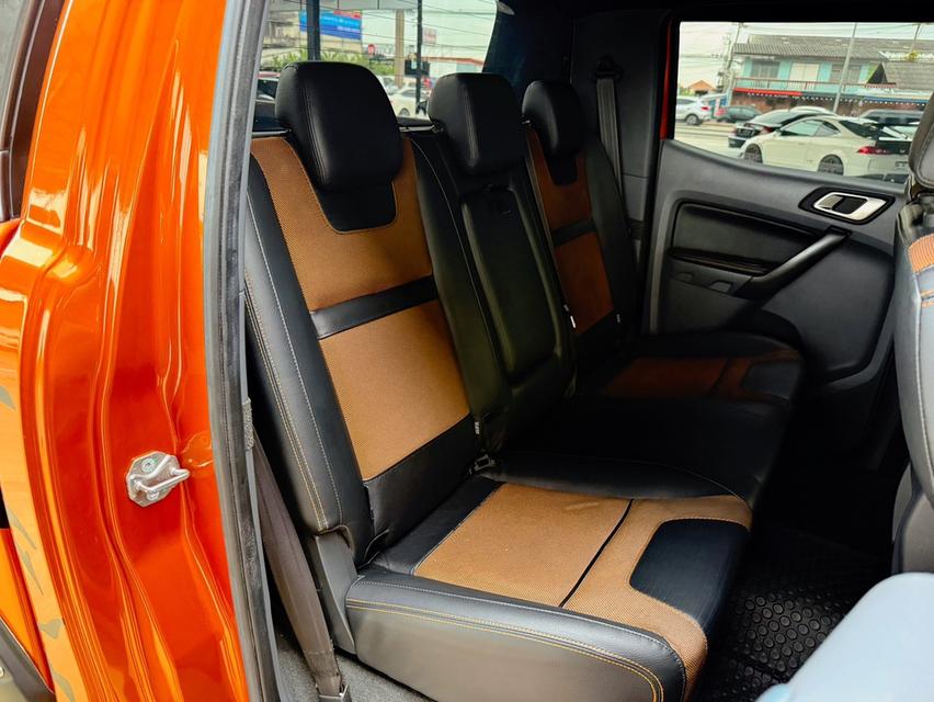 FORD RANGER 2.2 WildTrak Hi-Rider DoubleCab ปี2017รถบ้านแท้ ออพชั่นเต็มคัน 14