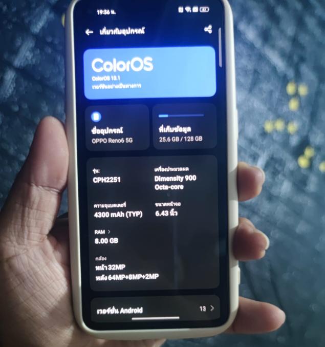 ขาย Oppo Reno 6 ใช้งานปกติ 2