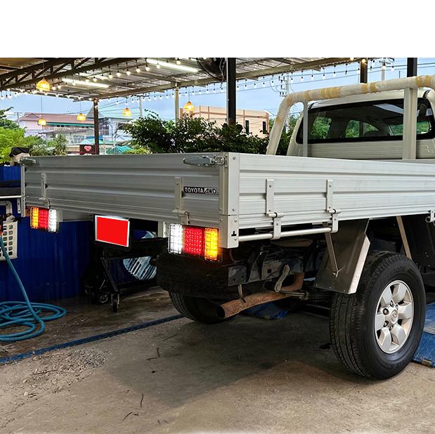 ไฟท้าย 3 ตอน ตรงรุ่น ISUZU / NPR NKR NLR  ไฟ12 และ 24V 60LED รถบรรทุก 6 ล้อ 10 ล้อ  รถเทเลอร์ และรถพ่วง รูปที่ 11