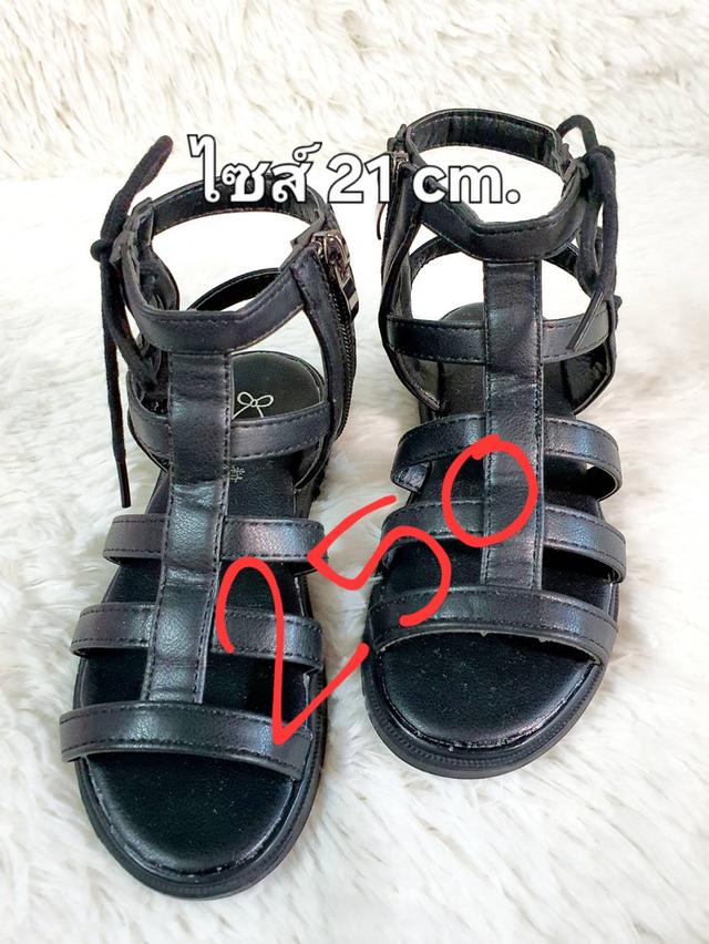 รองเท้าหุ้มส้นเด็ก ส่งต่อมือสอง สภาพดี ไม่มีตำหนิ ไซส์ในภาพ รูปที่ 9