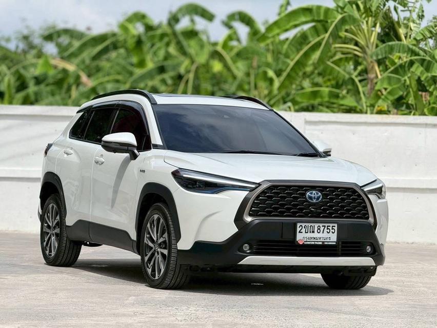 TOYOTA COROLLA CROSS 1.8 HYBRID PREMIUM SAFETY ปี 2021 โฉม ปี20-ปัจจุบัน