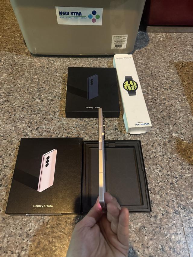ขายๆๆๆถูกSamsungFold6สีใหม่หายาก Pink Shadow 256กิ๊กมีกล่องอีมี่ตรงสูนTrueสภาพสวยการใช้งานดีเยี่ยมทุกๆฟังชั่นเครื่องรีสโตได้ตลอดไม่มีติดแอคเค้าใดๆคับ รูปที่ 6